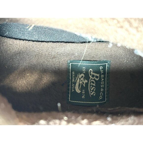 GH BASS Duck Boots Womens 9M Tan Chocolate 71-22313 - Picture 16 of 16